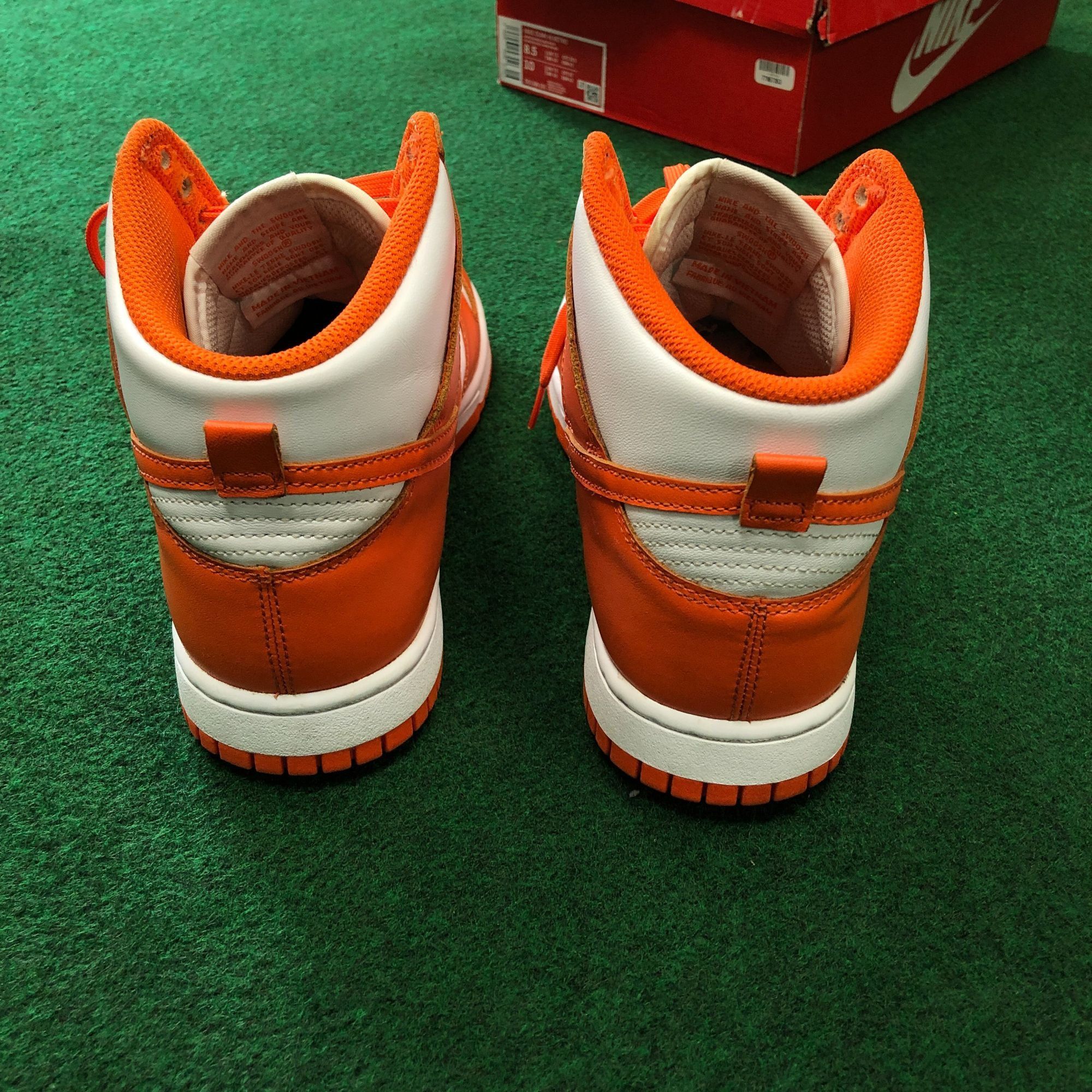 Nike Pre-Owned Dunk High SP ‘Syracuse’ 2021 - Size 8.5 Size US 8.5 / EU 41-42 - 5 Thumbnail
