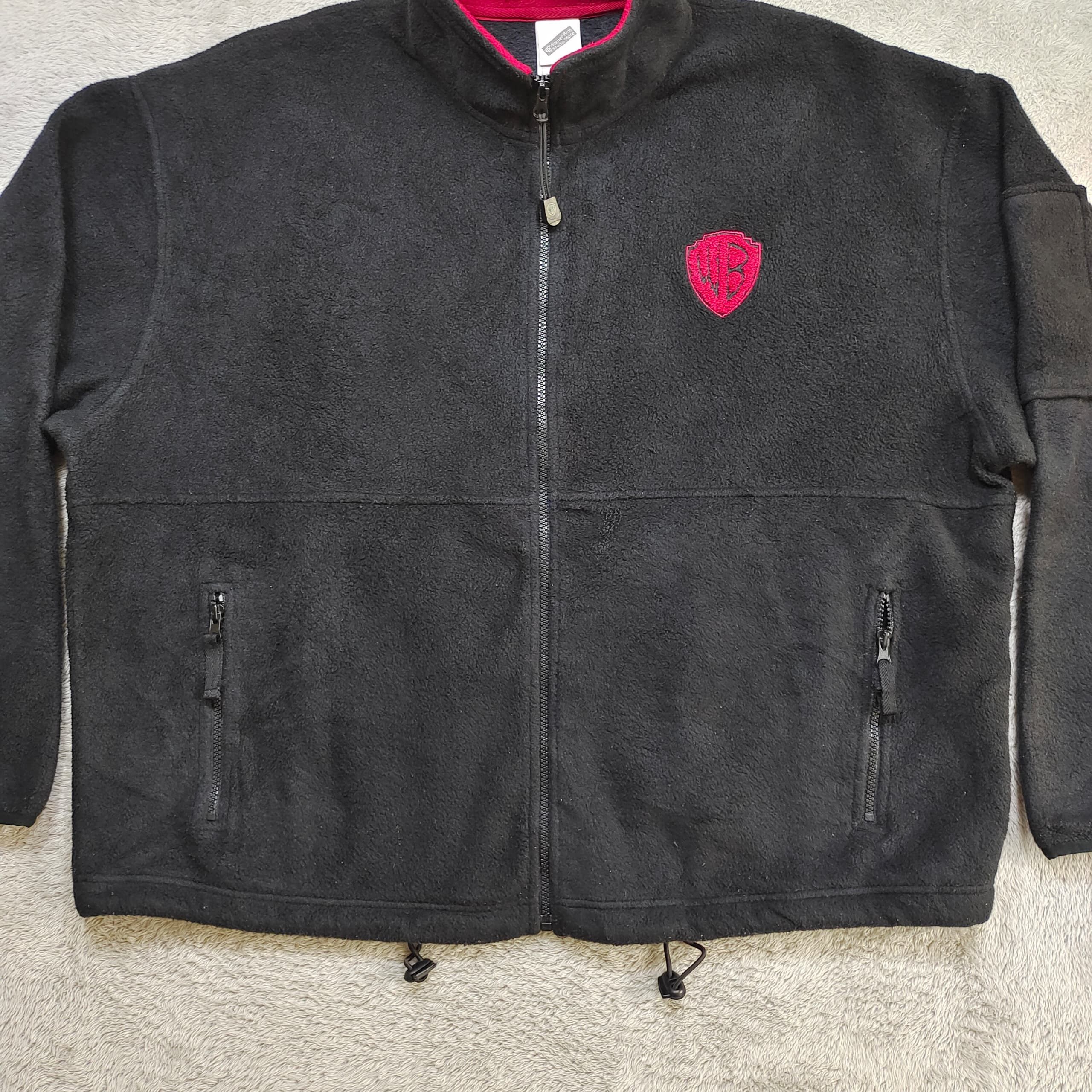 Warner Bros Y2K Looney Tunes Warner Bros Embroidered Fleece Jacket Size US XL / EU 56 / 4 - 4 Thumbnail