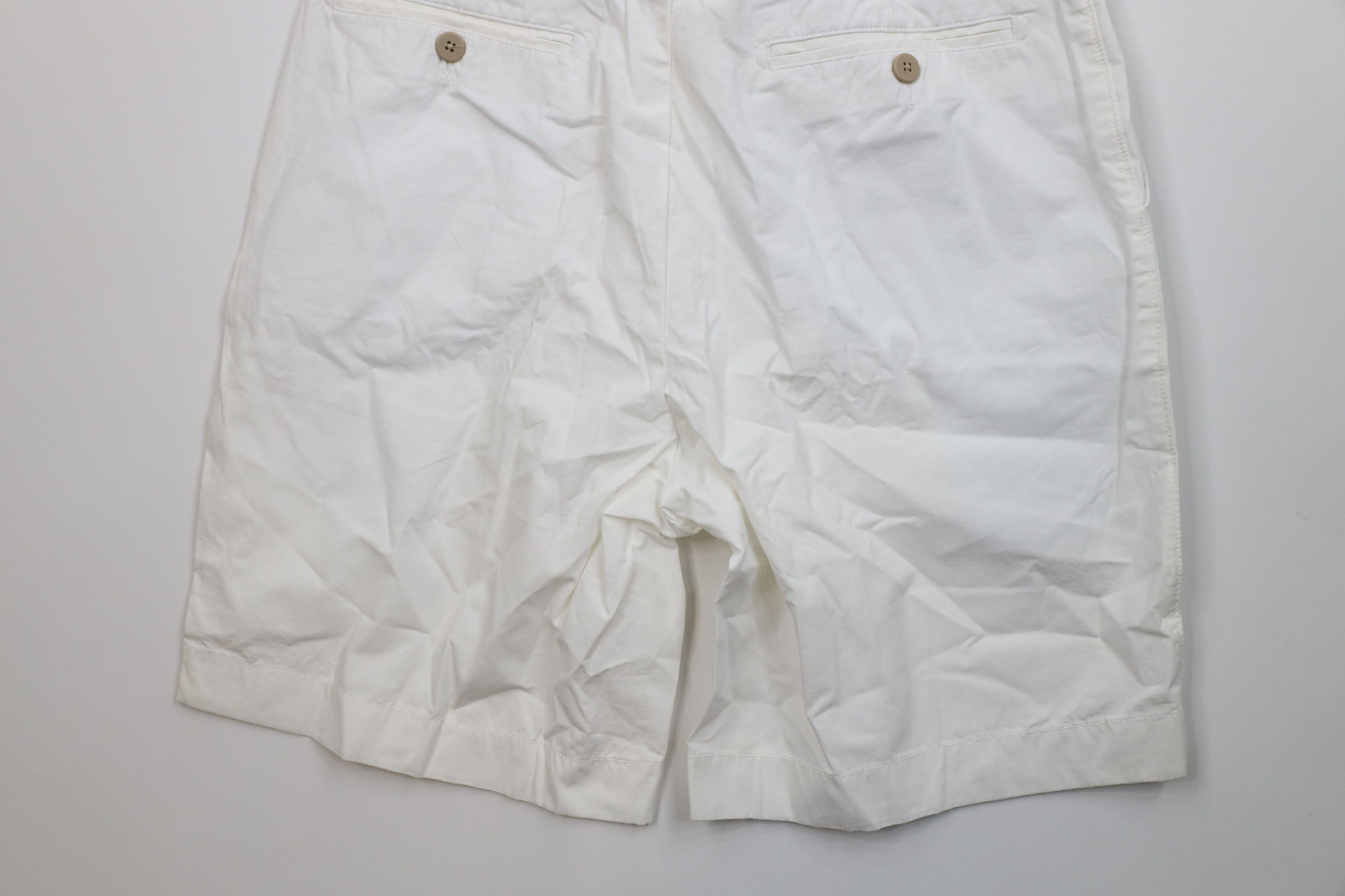 Jos. A. Bank Deadstock Vintage Y2K Jos A Bank Chino Shorts White Cotton Size US 34 / EU 50 - 11 Thumbnail