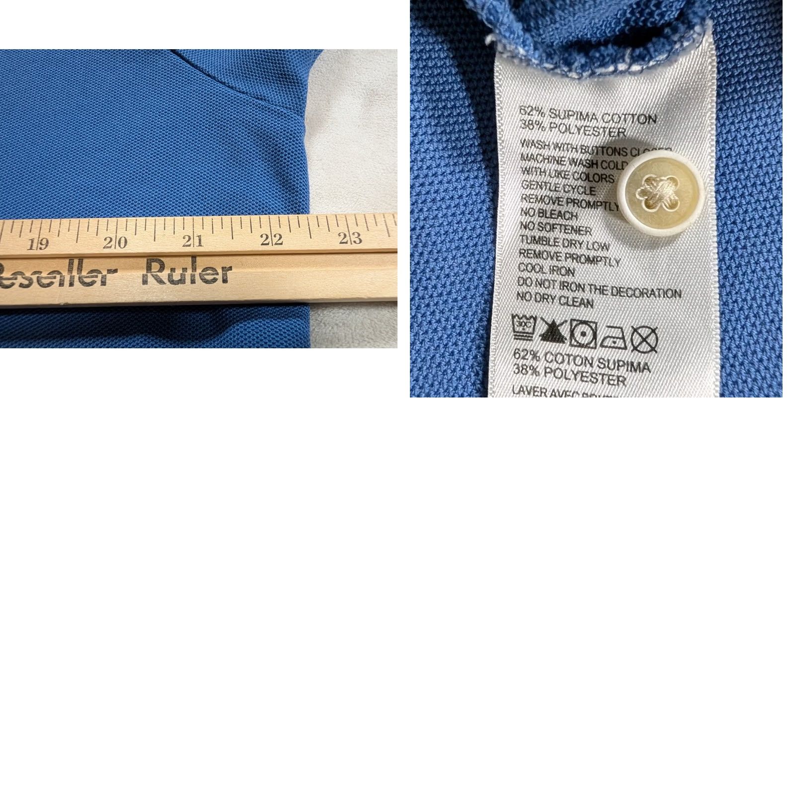 Tommy Bahama Tommy Bahama Polo Shirt Men L Blue Island Zone Supima Short Sleeve Casual Golf Polo Size US L / EU 52-54 / 3 - 8 Thumbnail