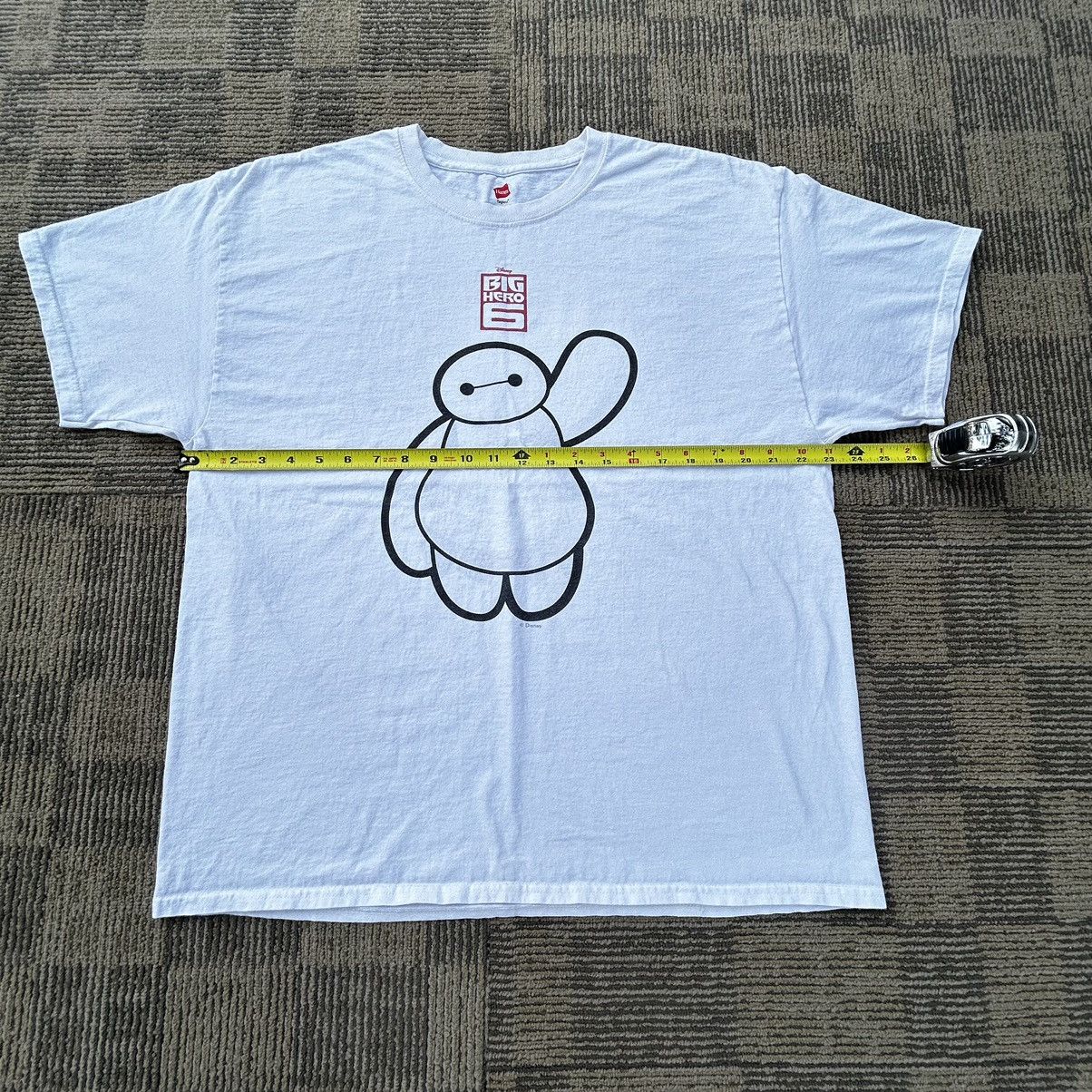 Disney Big Hero 6 Disney Movie Promo White T-Shirt Size US XL / EU 56 / 4 - 5 Thumbnail