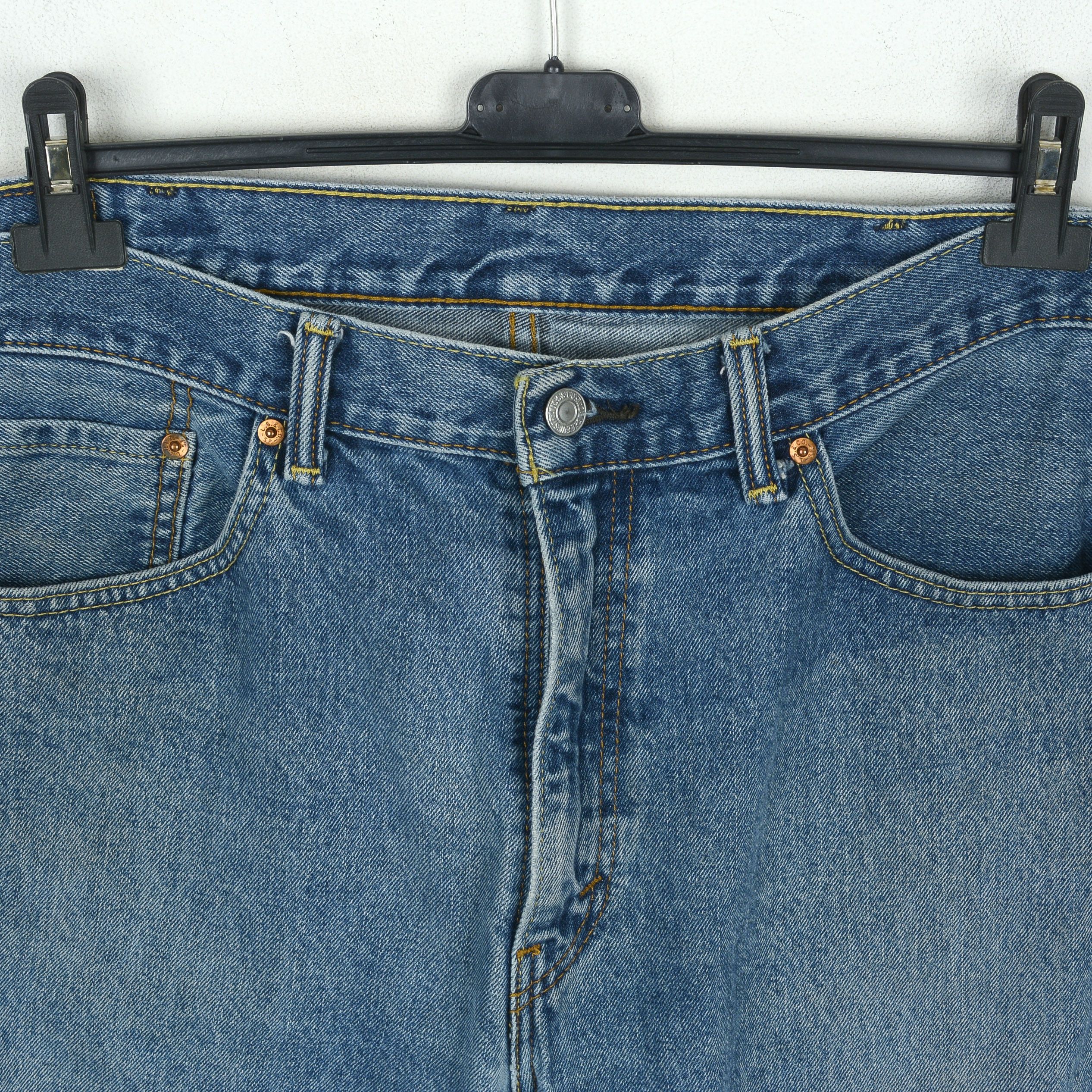 Levi's 505 Mens W38 L32 Regular Straight Jeans Denim Pants Trousers Size US 38 / EU 54 - 2 Thumbnail