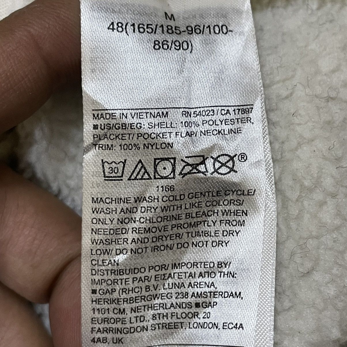 Gap GAP Artic Fleece Reissue Boxy White size M Snap Button Size US M / EU 48-50 / 2 - 8 Thumbnail