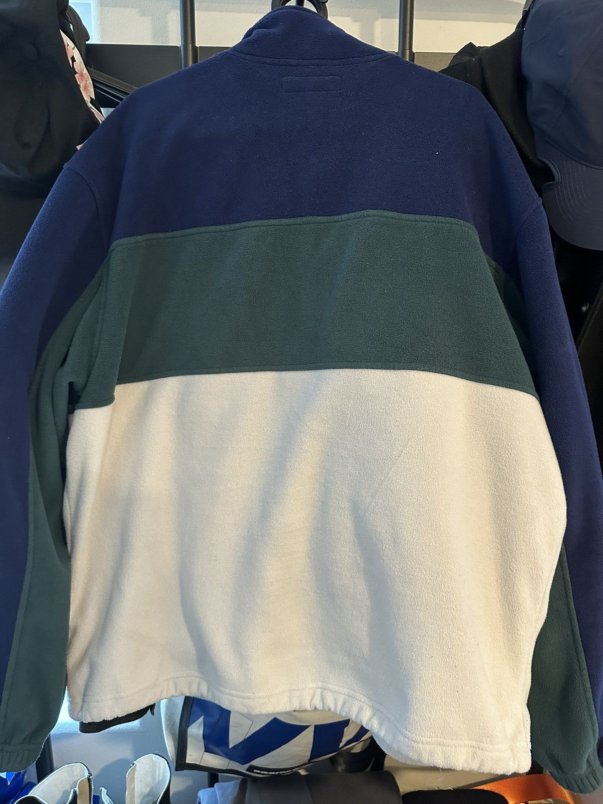 Supreme Supreme Polartec Zip Jacket Navy size L | Grailed