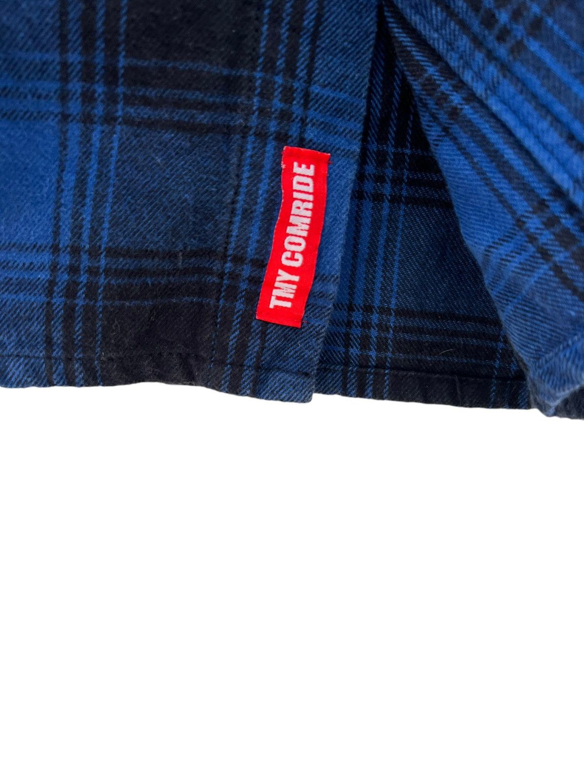 Vintage Japan Brand Cab Clothing 30s 40s Style Thick Flannel Shirt Size US M / EU 48-50 / 2 - 14 Thumbnail