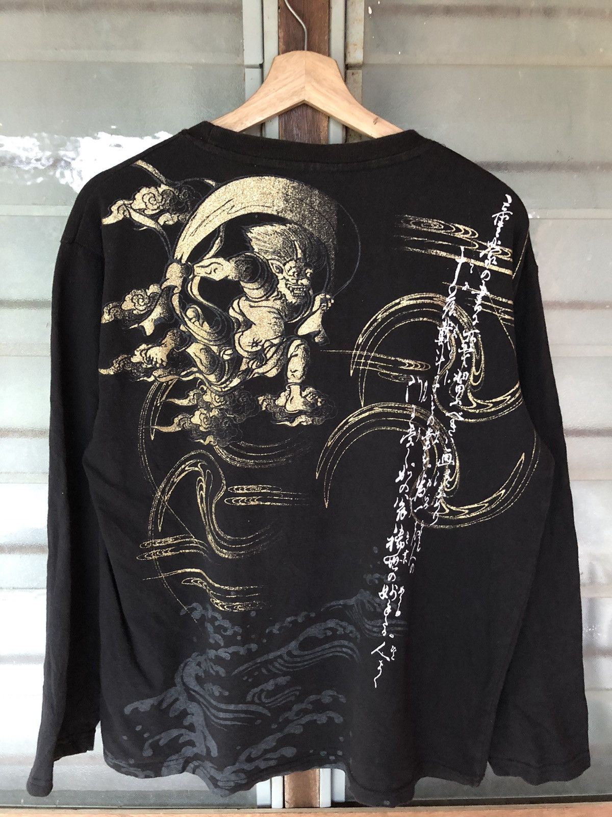 Bullet Noise Vintage Bullet Noise Sukajan Devil Long Sleeve Tee Size US XL / EU 56 / 4 - 2 Thumbnail