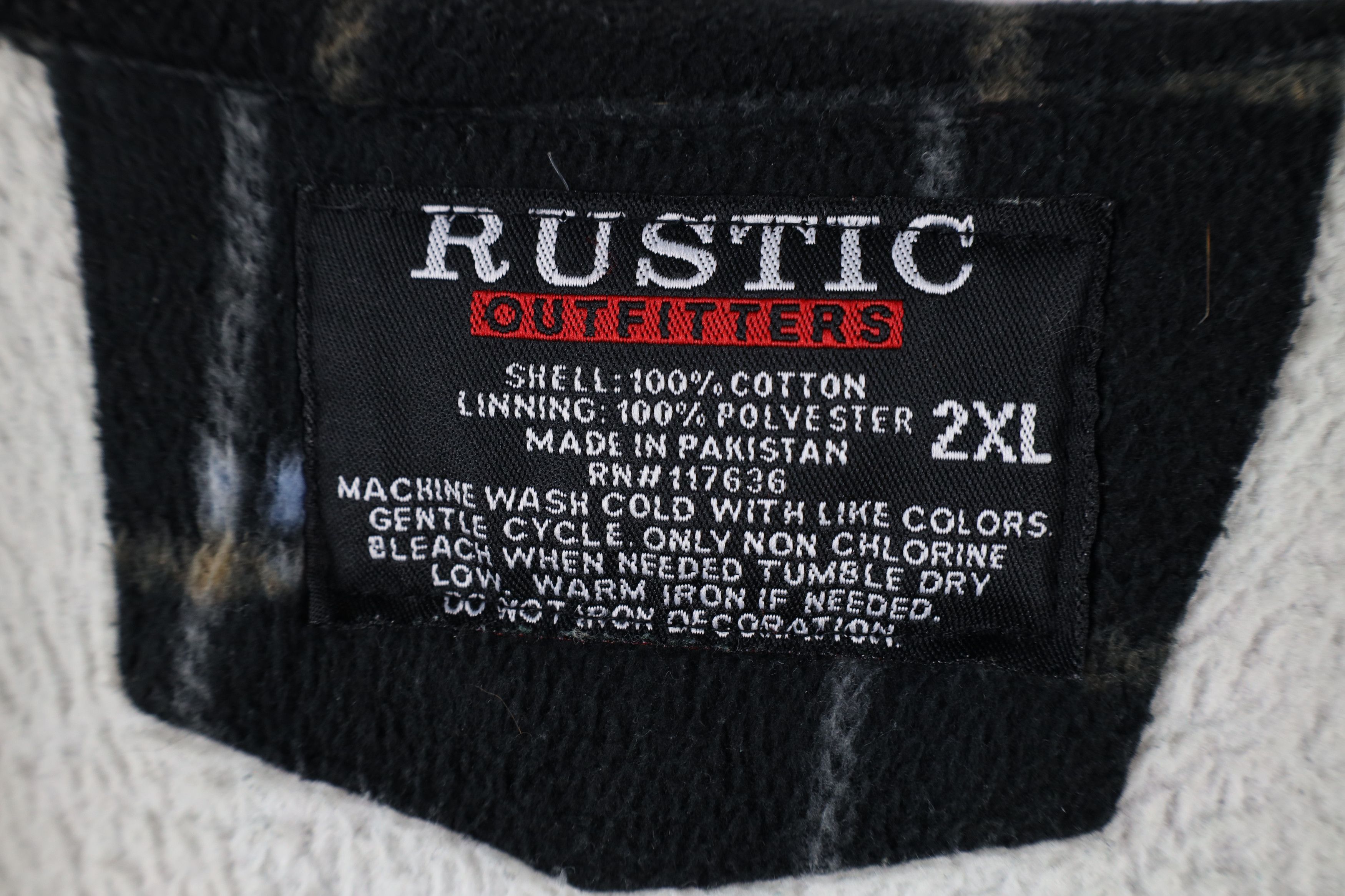 Vintage Vintage 90s Streetwear Pile Fleece Lined Full Zip Jacket Size US XXL / EU 58 / 5 - 8 Thumbnail