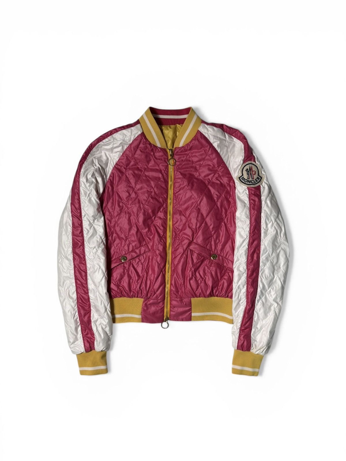 Moncler Moncler Quitted Reversible Bomber Jacket Size XS / US 0-2 / IT 36-38 - 1 Thumbnail