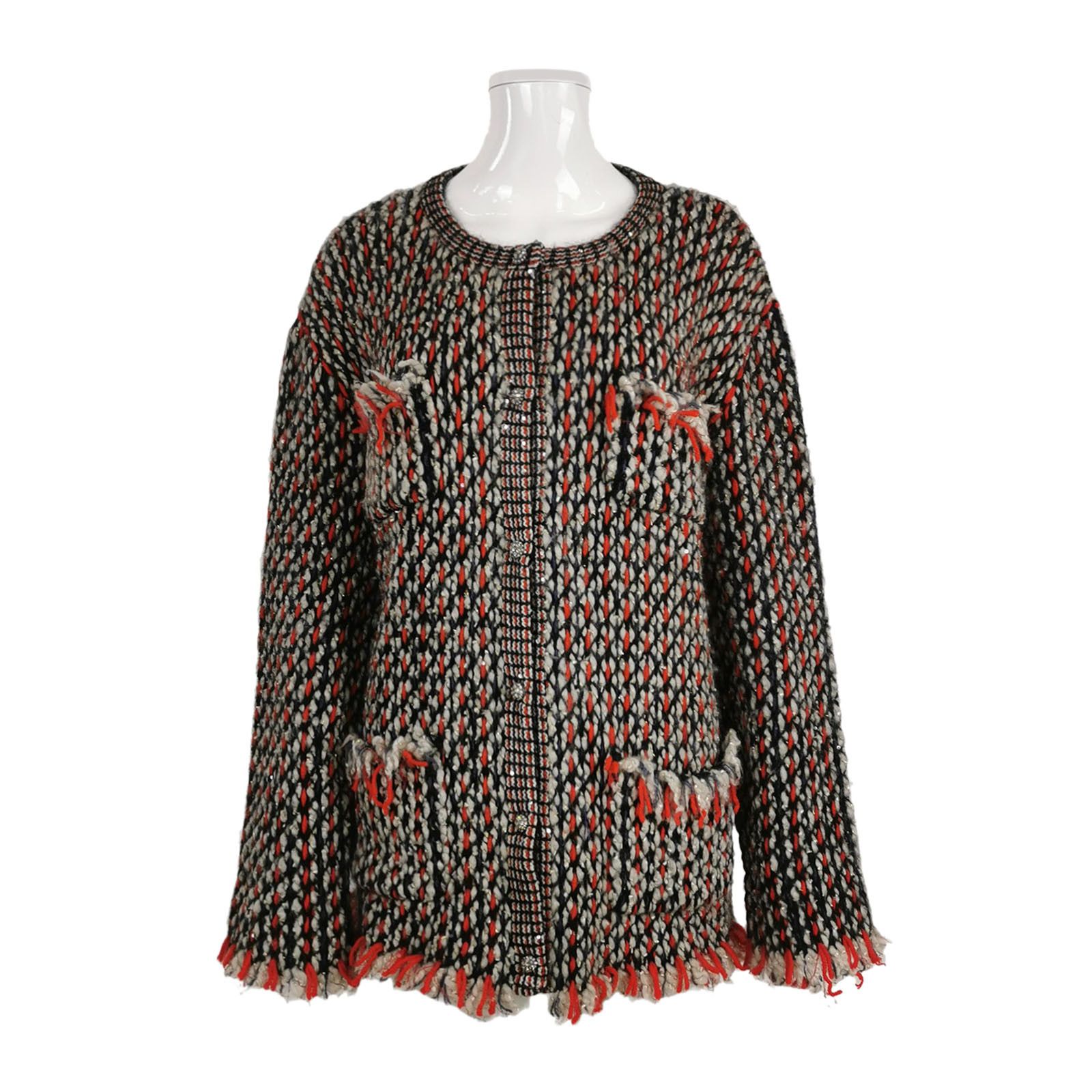 Gucci Gucci Textured Wool Mohair Blend Jacket Size S Size US S / EU 44-46 / 1 - 1 Thumbnail