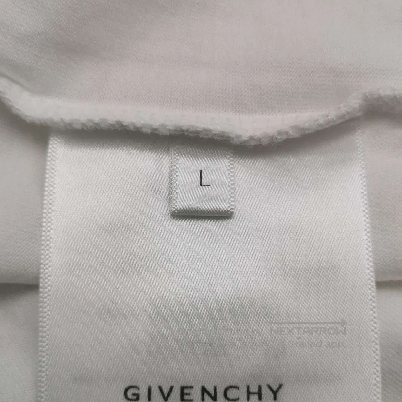Givenchy Givenchy L Cotton Logo Crewneck Short. Size US L / EU 52-54 / 3 - 4 Thumbnail