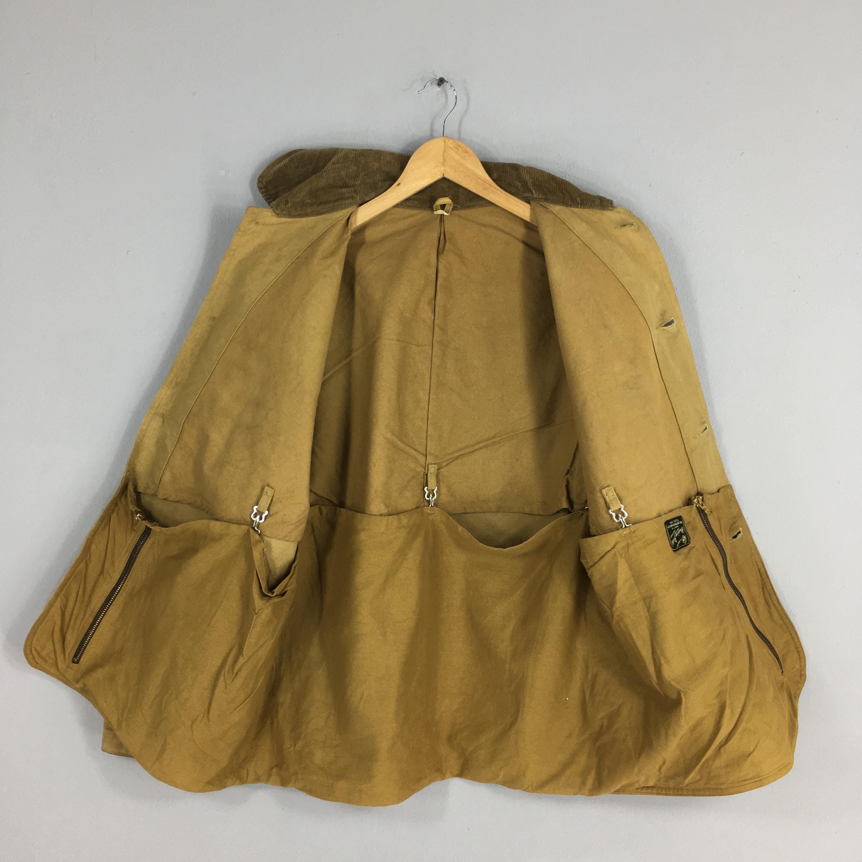 American Apparel 60's The Hettrick Mfg Co. Barn Field Multi Pocket Jacket L Size US L / EU 52-54 / 3 - 6 Thumbnail