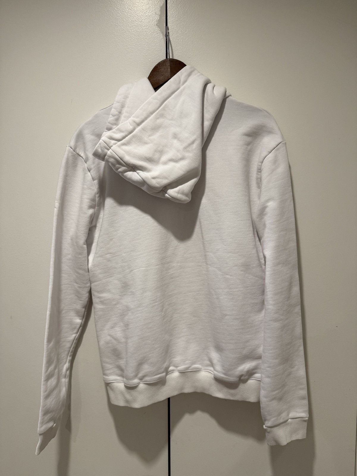 Saint Laurent Paris Saint Laurent White Archive Logo Hoodie Size US L / EU 52-54 / 3 - 4 Thumbnail