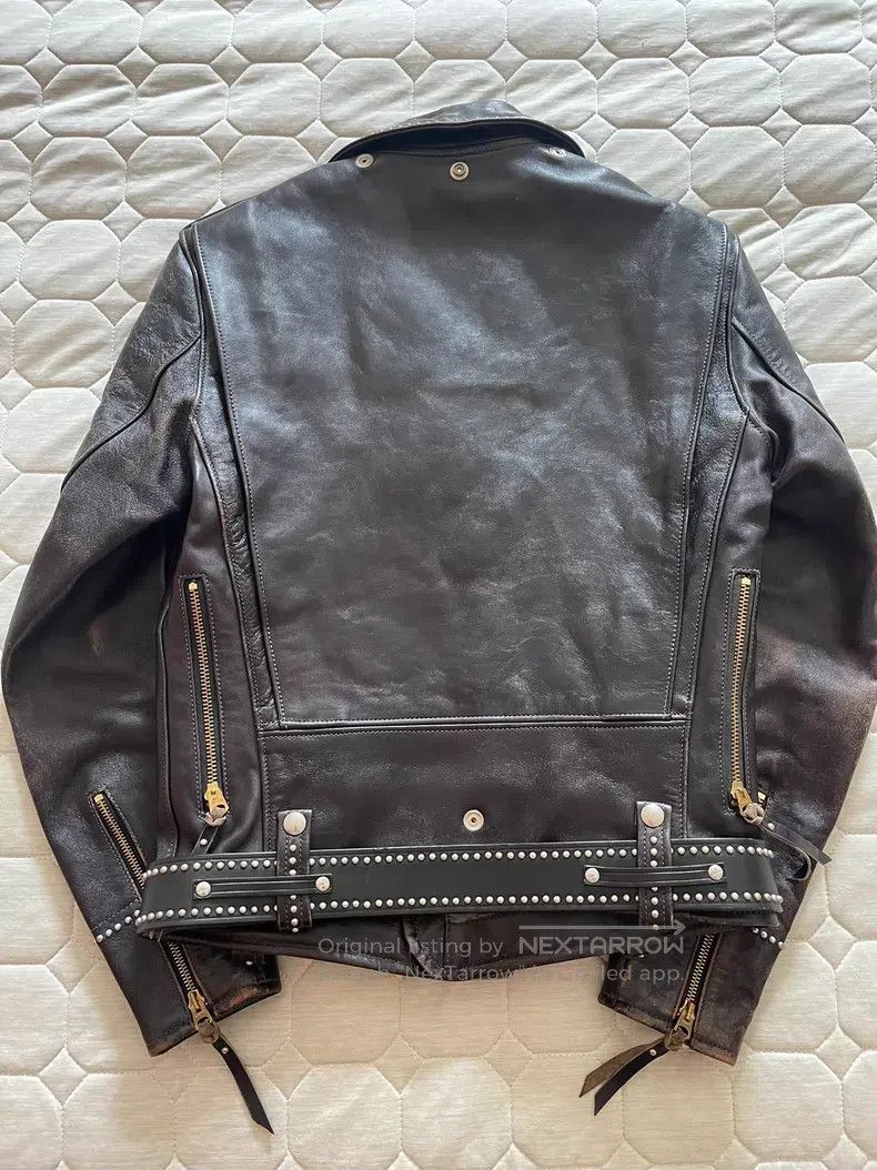 Buco Buco Classic leather jacket of cable-stayed horse leather Size US S / EU 44-46 / 1 - 4 Thumbnail