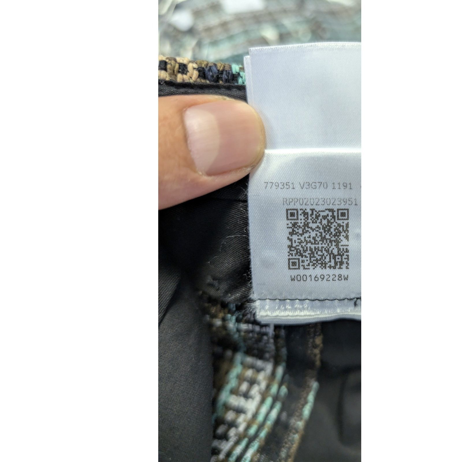 Bottega Veneta o1rshd1 Cotton Check Tailored Trousers Pants in Multicolor Size US 34 / EU 50 - 22 Thumbnail