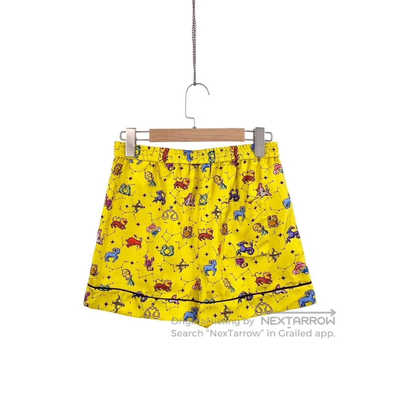 Dior Dior Constellation pattern mulberry silk shorts| Size 42" / US 20 - 2 Thumbnail
