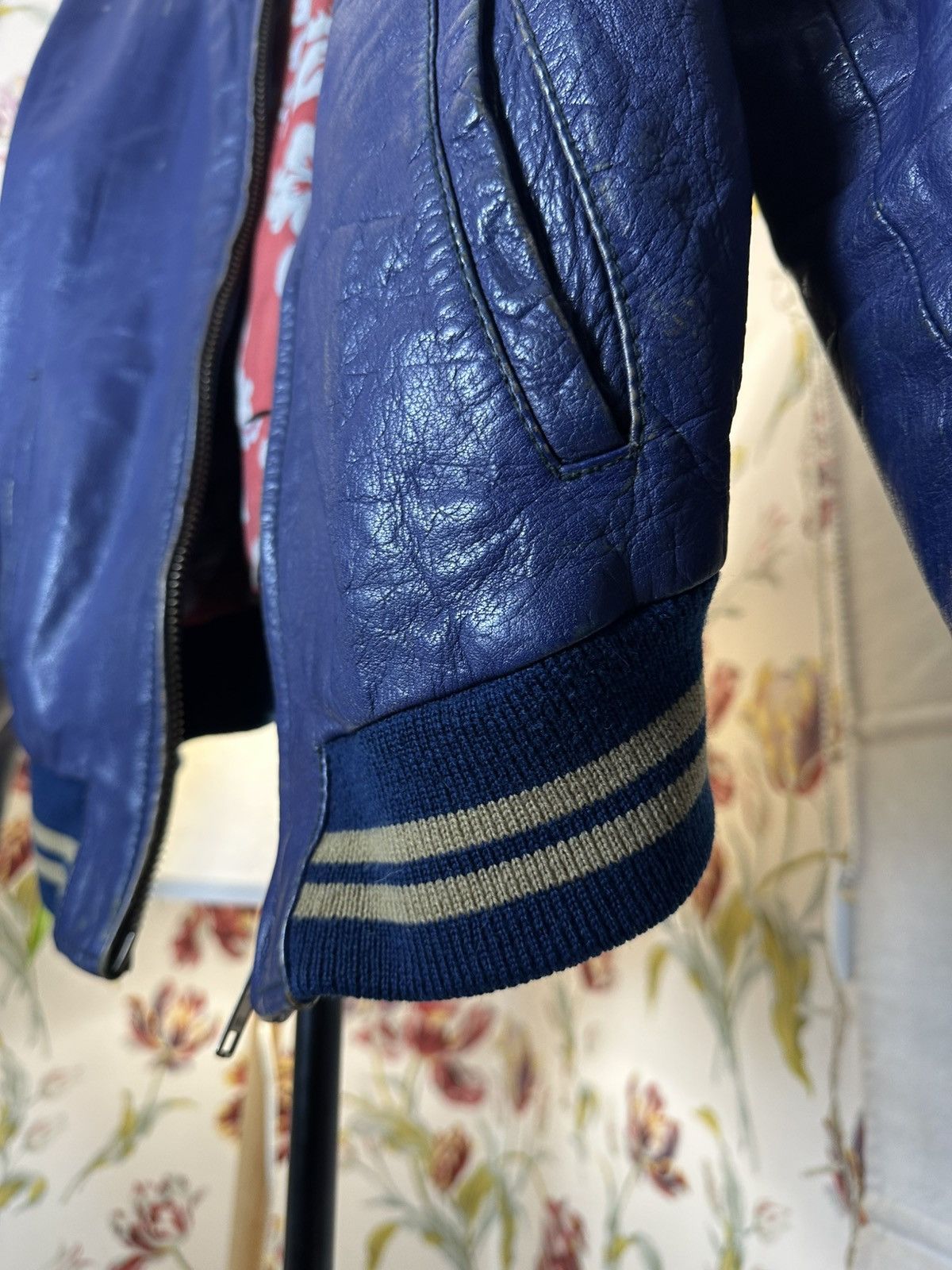 Scotch & Soda Varsity RIP George Brown Leather Jaket Scotch&Soda Size US L / EU 52-54 / 3 - 4 Thumbnail