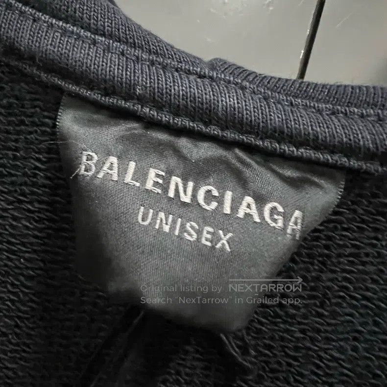 Balenciaga Balenciaga Black 3XL Printed Hoodie Size US M / EU 48-50 / 2 - 4 Thumbnail