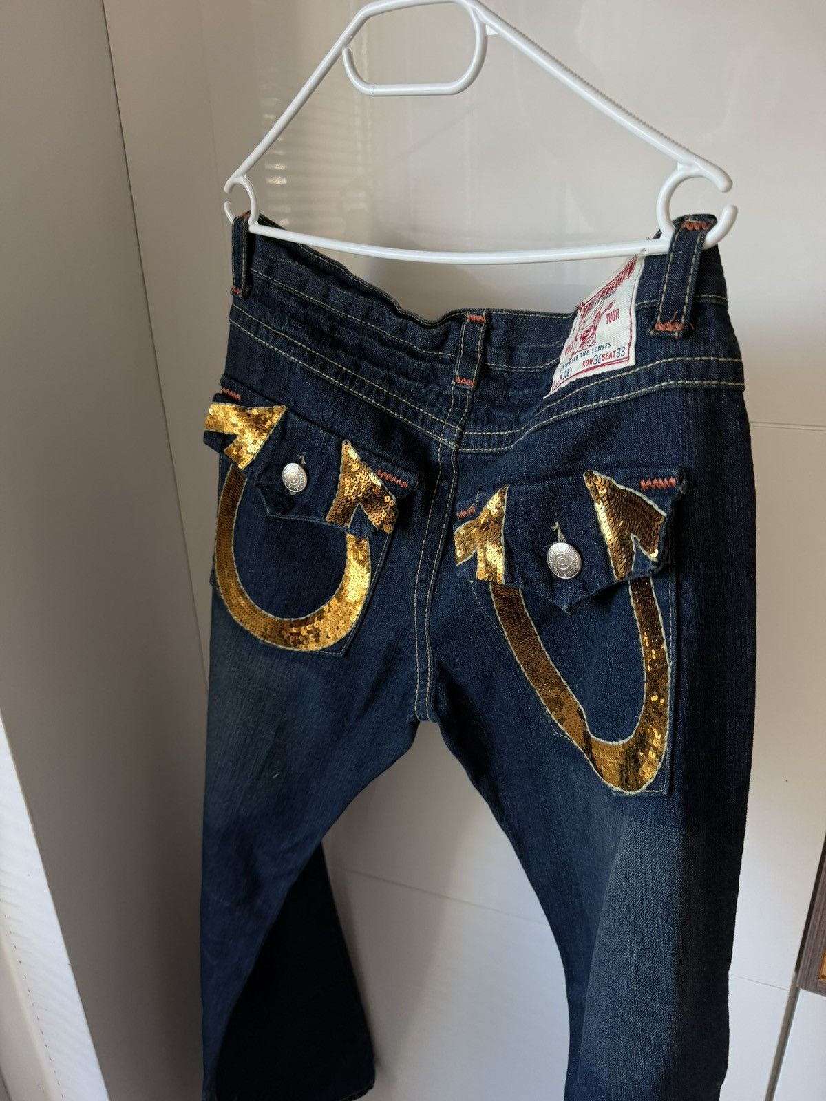 True Religion True Religion Rocco Relaxed Joey Bobby Y2k Jeans Size US 36 / EU 52 - 8 Thumbnail