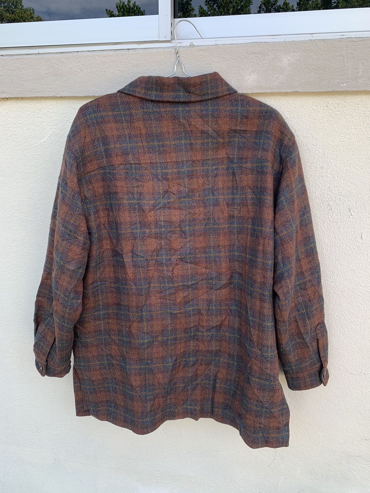 Burberry Burberrys Wool Checkered Style Button Jacket Size M / US 6-8 / IT 42-44 - 2 Thumbnail