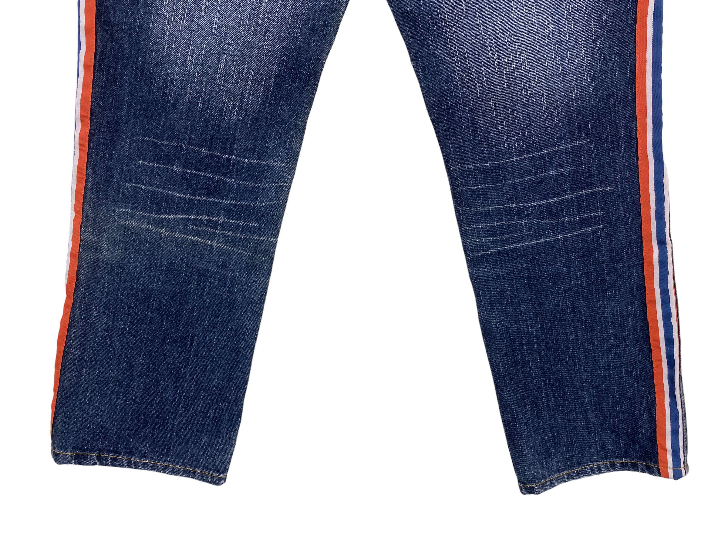 Japanese Brand Japanese Blue Moon Denim - Spellout Jeans - Blue Japan Size US 30 / EU 46 - 11 Thumbnail