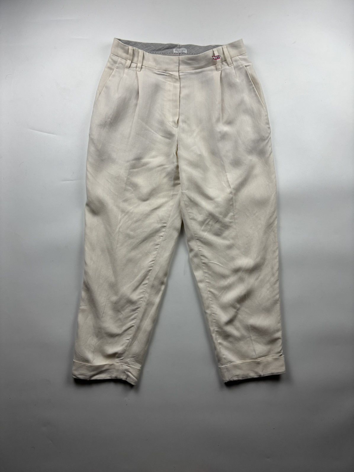 Brunello Cucinelli Linen Trousers