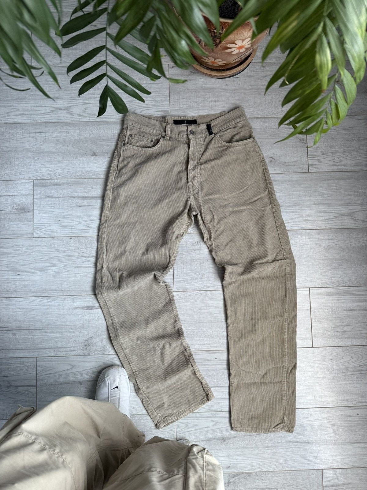 Massimo Osti × Stone Island × Vintage Vintage Velvet Pants Stone Island Size US 32 / EU 48 - 2 Thumbnail