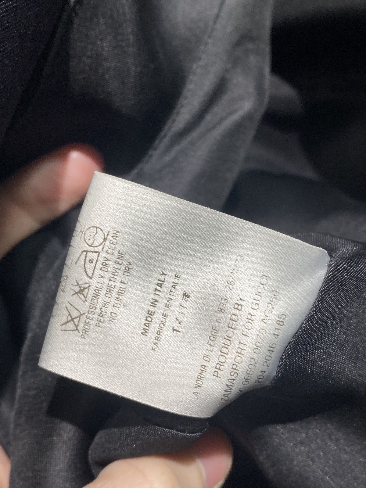 Gucci × Tom Ford Gucci by Tom Ford black silk dress with ruffles. Size S / US 4 / IT 40 - 6 Thumbnail