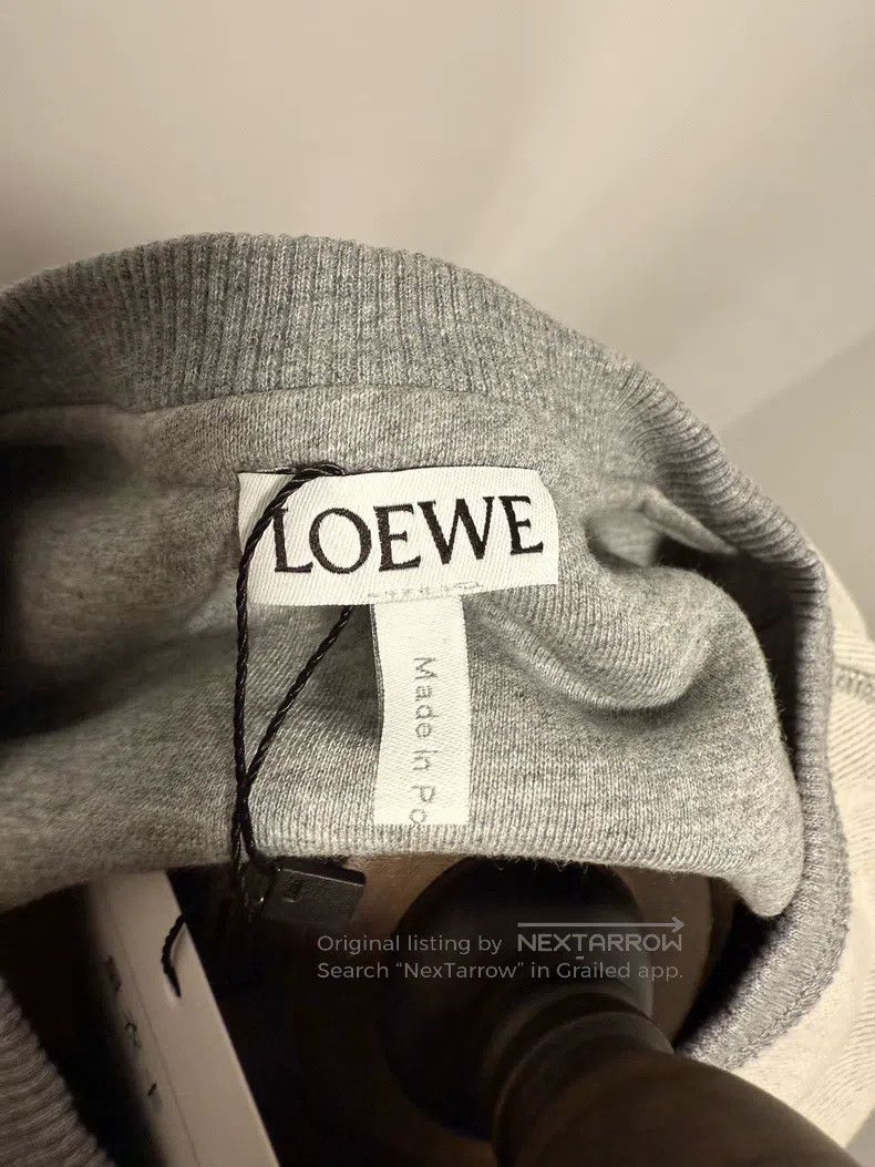 Loewe Loewe Embroidered Big Logo Reversible Sweatshirt Size XS / US 0-2 / IT 36-38 - 4 Thumbnail