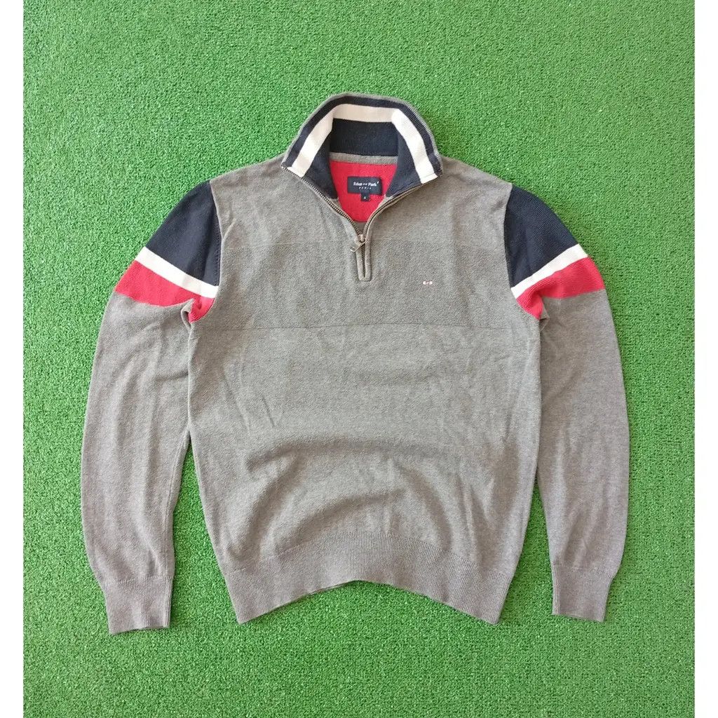 Other Eden Park French Flair Quarter Zip Sweater Size US S / EU 44-46 / 1 - 2 Thumbnail