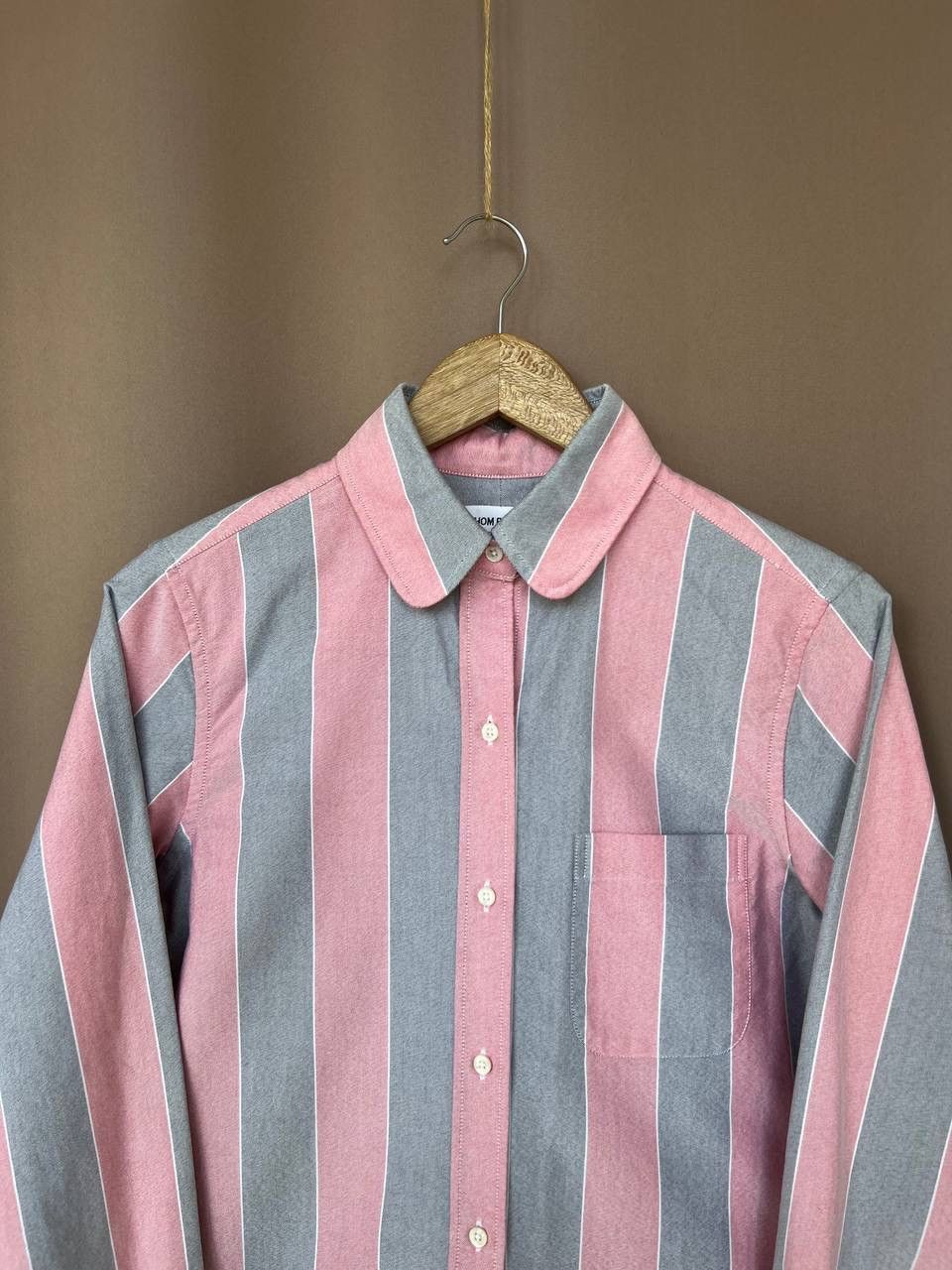 Thom Browne Thom Browne Button Shirt Womens Size 42 Long Sleeve Striped Size M / US 6-8 / IT 42-44 - 2 Thumbnail