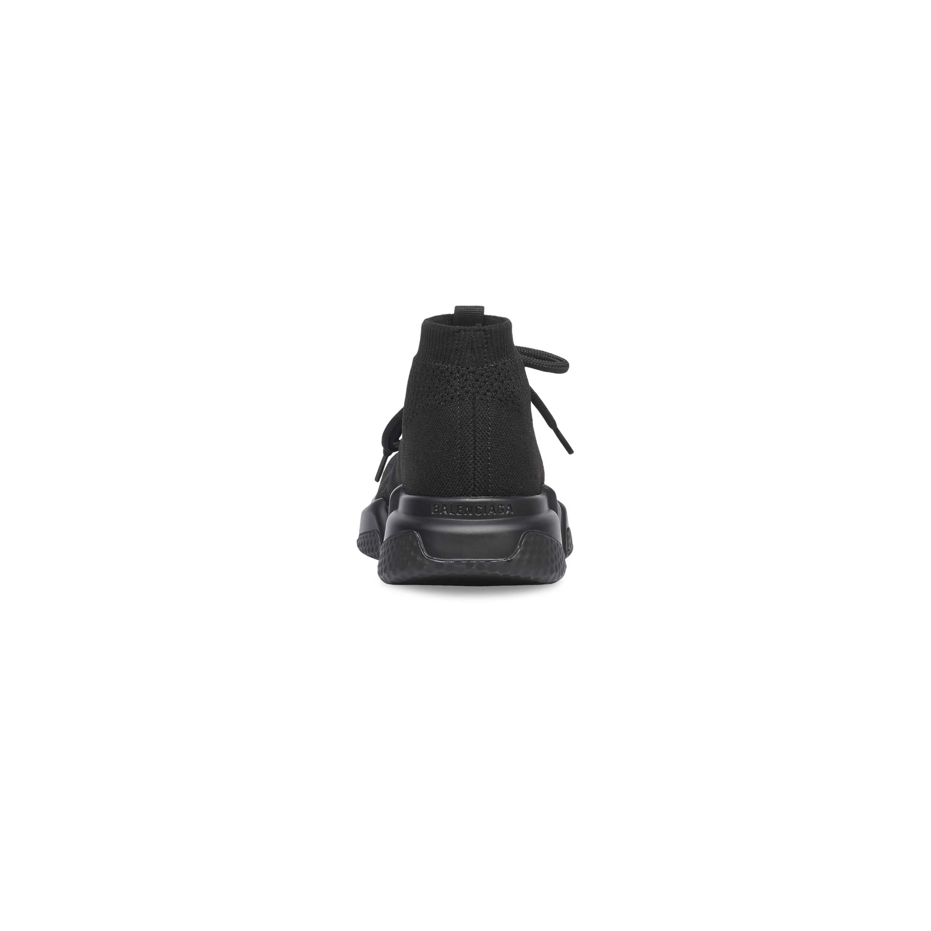 Balenciaga o1la1rc1a0725 Speed Lace-Up Sneakers in Black Size US 8 / IT 38 - 3 Thumbnail