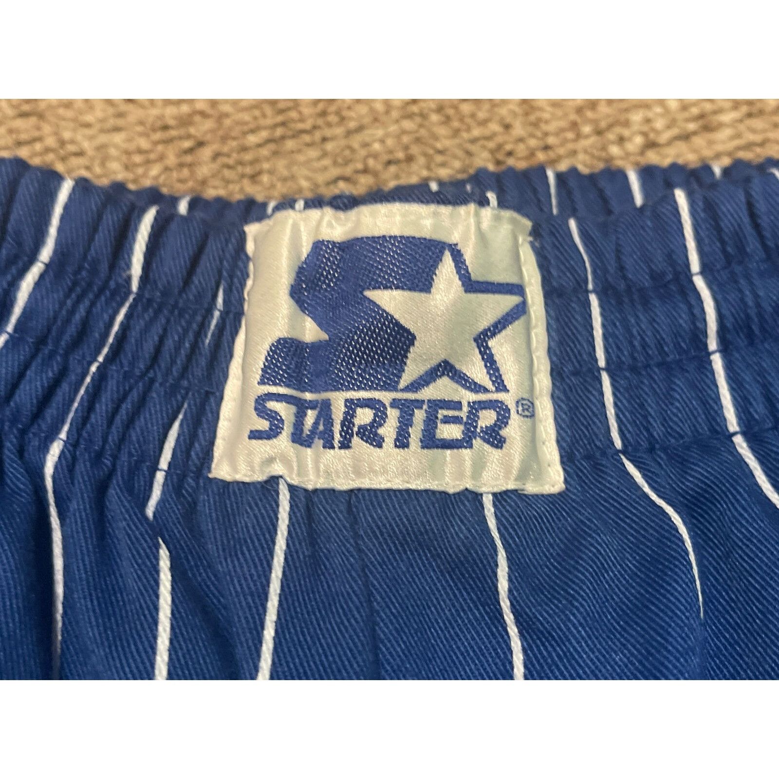 Starter Vintage 90s Mens Small Starter Buffalo Bills NFL Striped Emb Size US 30 / EU 46 - 6 Thumbnail