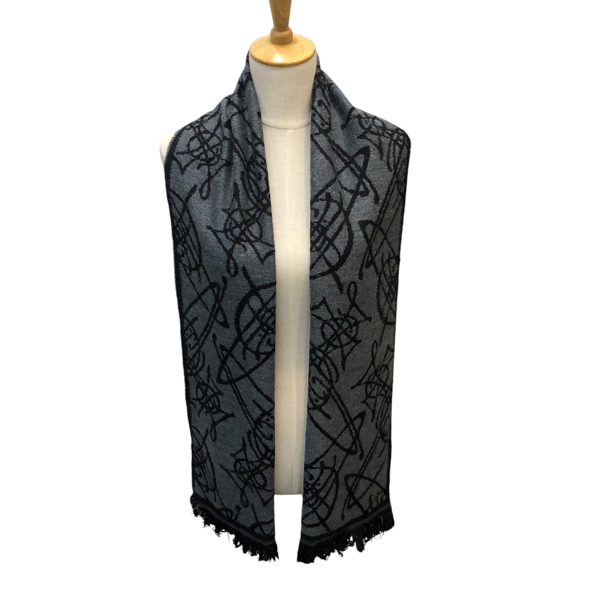 Vivienne Westwood Orbs Wool Scarf Muffler V2907