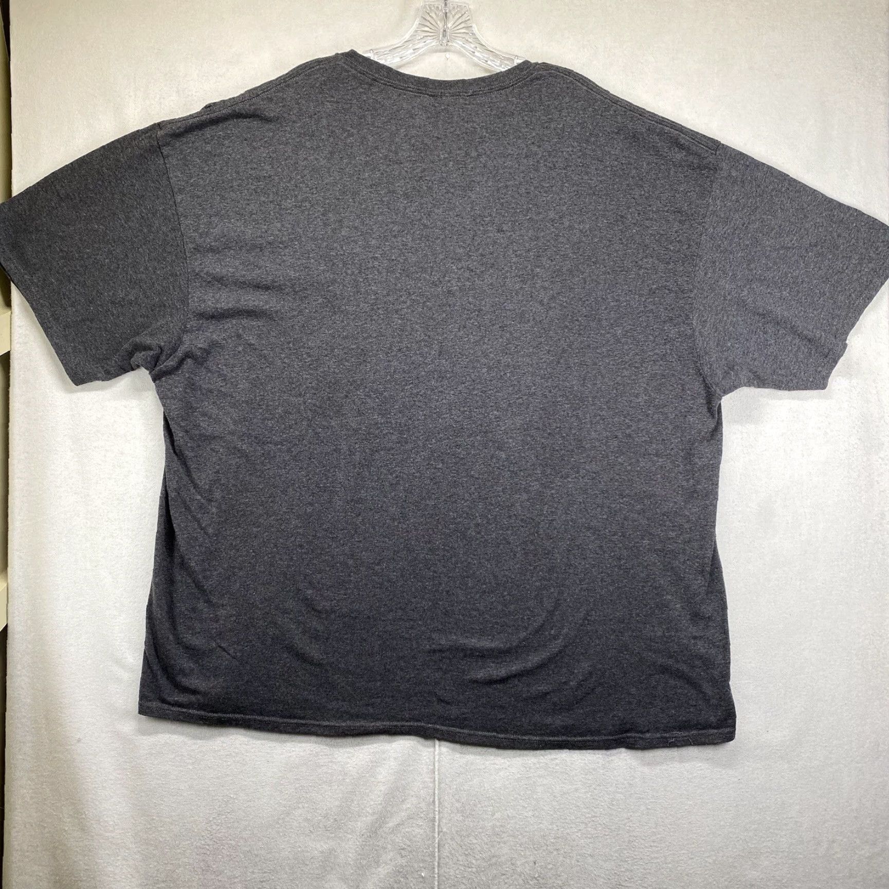 Vintage VINTAGE Skull Dice Station T-Shirt Men 3XL Gray Graphic Print Gambler Gothic Top Hat 60s 70s 80s 90s dx Size US XXL / EU 58 / 5 - 3 Thumbnail