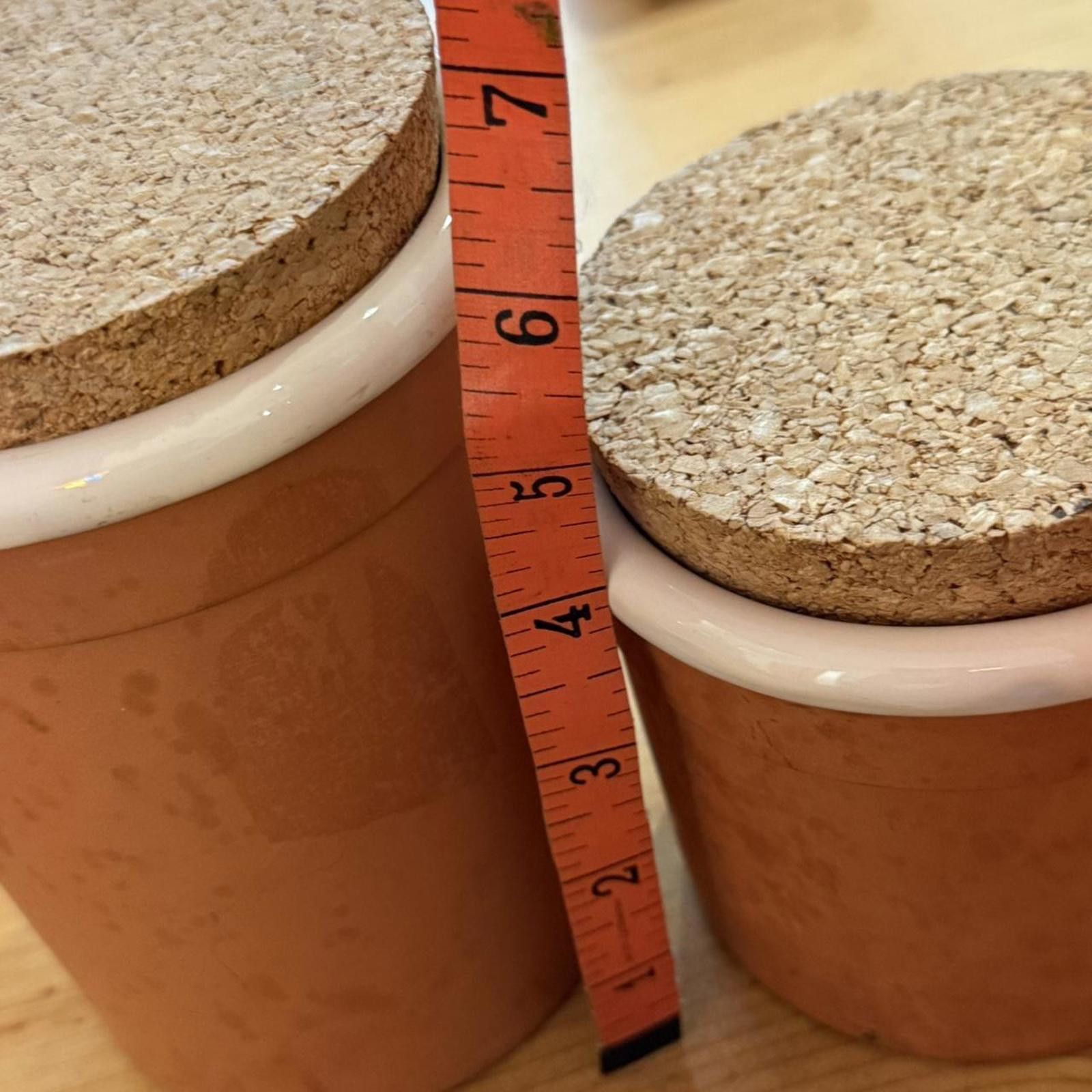 Other Set of 2 Coffee and Sugar Corked Jars Size ONE SIZE - 7 Thumbnail
