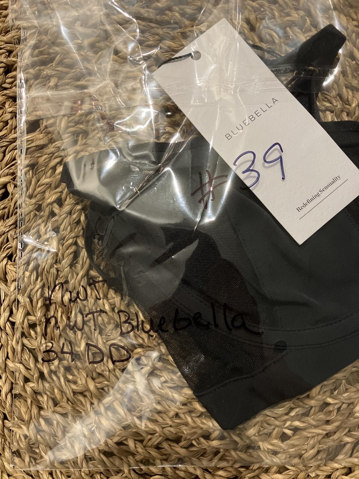 Other NWT Bluebella Oria Wired Bra Black Size 34DD/E Size ONE SIZE - 6 Thumbnail