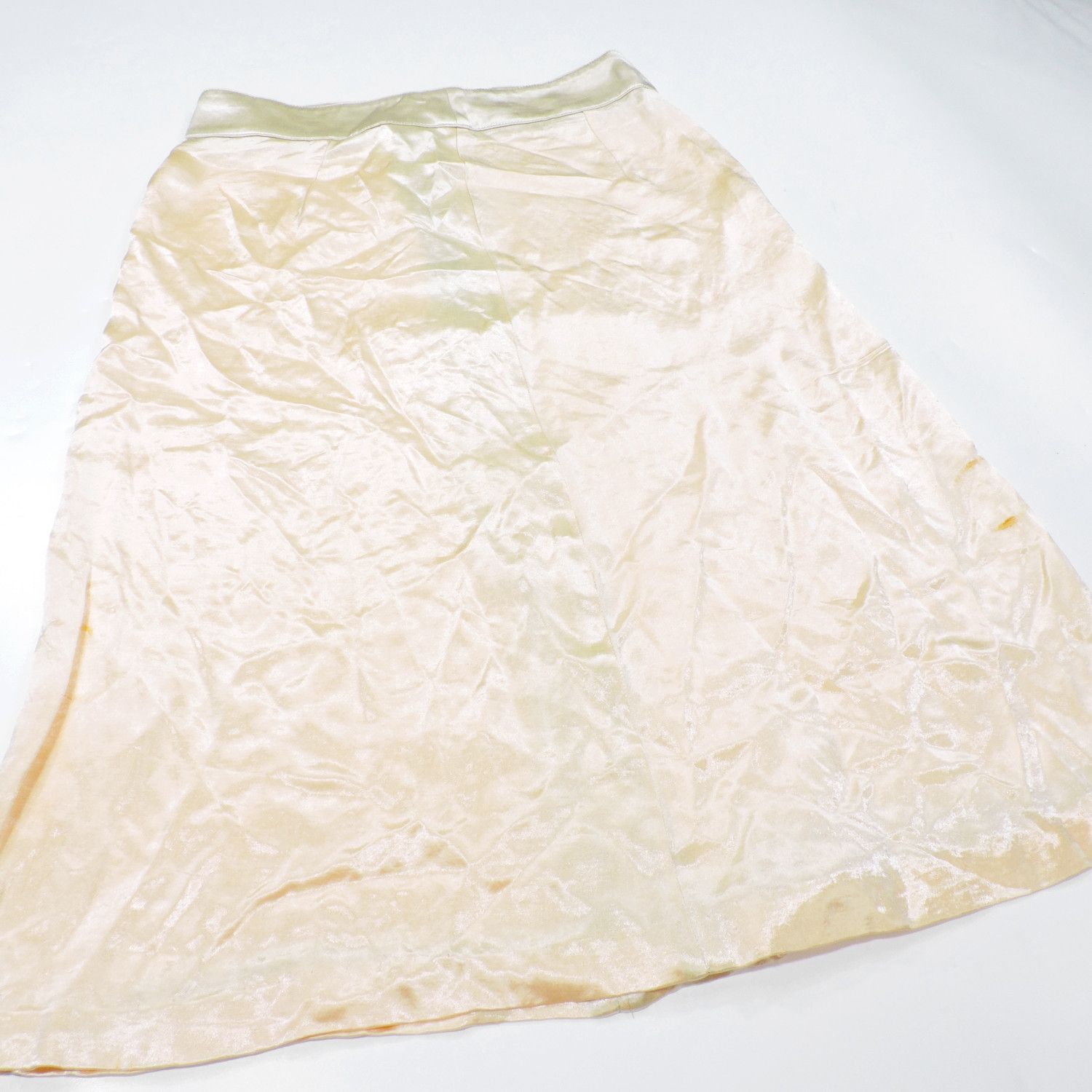 agnes b. AGNES B. SHINE RAYON MINI SKIRTS Size 27" / US 4 / IT 40 - 6 Thumbnail