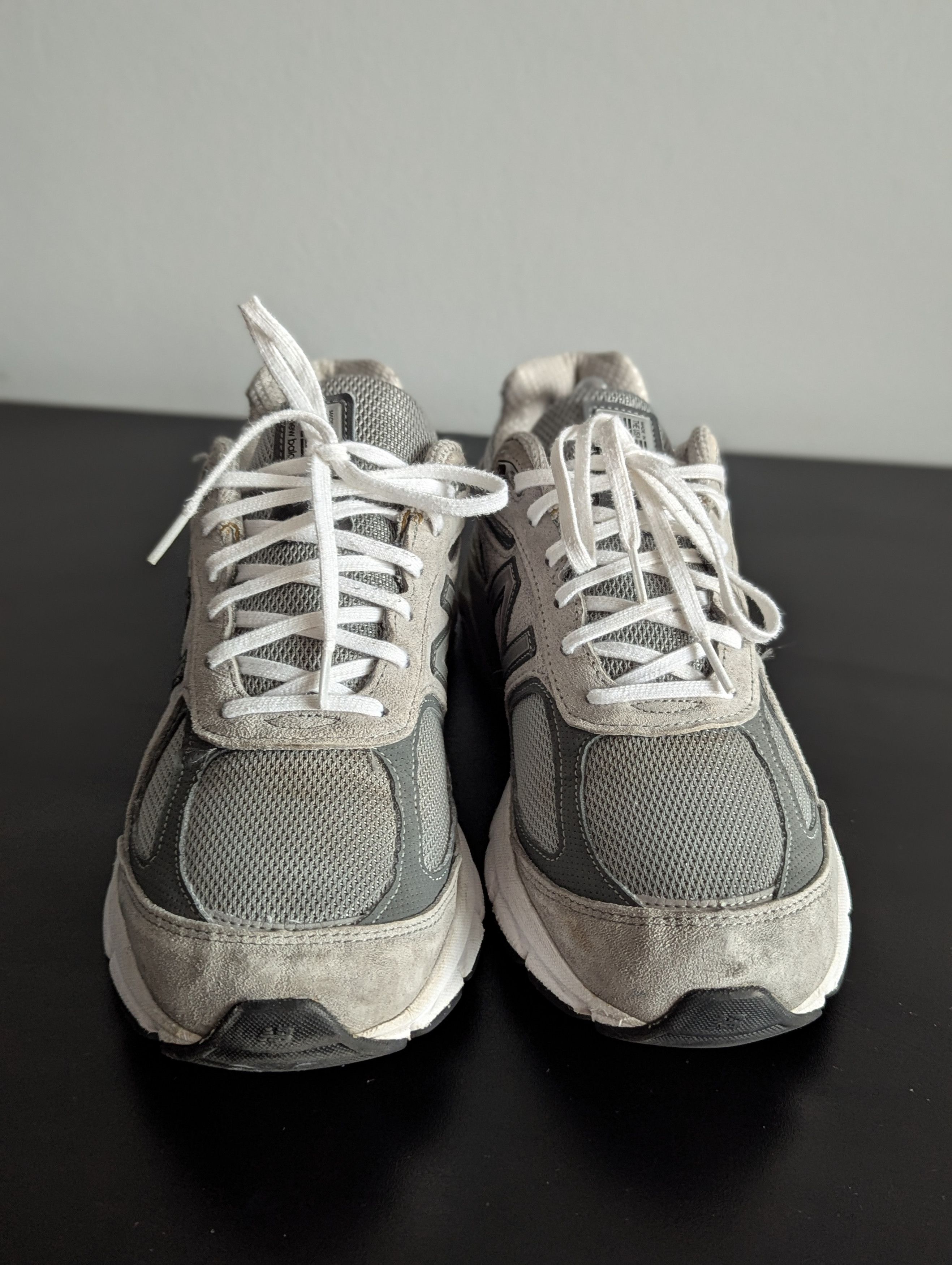 New Balance New Balance 990v4 Made In USA Silver Grey Black 990 993 Size US 9.5 / EU 42-43 - 6 Thumbnail