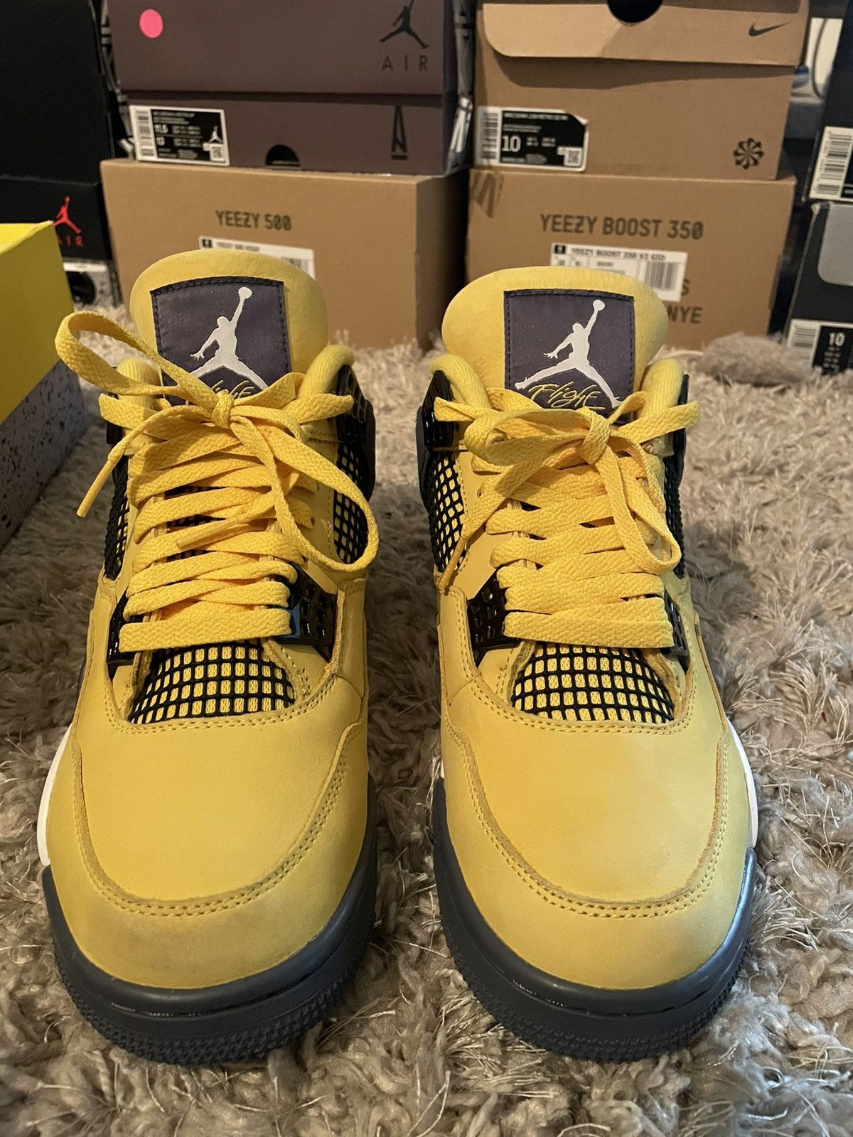 Jordan Brand Jordan 4 Lightning Size US 9.5 / EU 42-43 - 4 Thumbnail