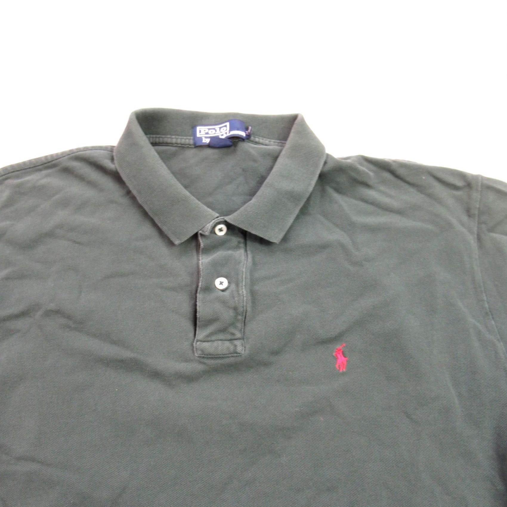 Polo Ralph Lauren Polo Ralph Lauren Shirt Mens XL Collar Pullover Long Sleeve Green Casual Beige 100% Cotton Regular Knit Logo Embroidered Vintage No N/A Size US XL / EU 56 / 4 - 3 Thumbnail
