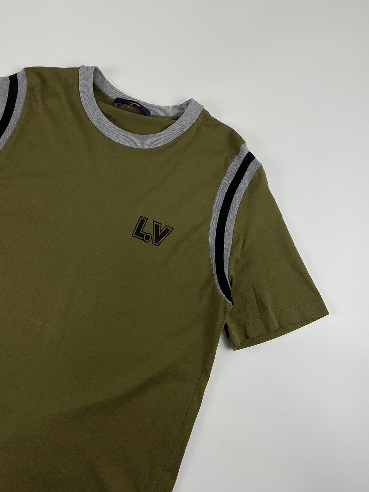 Louis Vuitton Louis Vuitton x Kim Jones S/S'18 Aloha Varsity Tee Size US XL / EU 56 / 4 - 4 Thumbnail