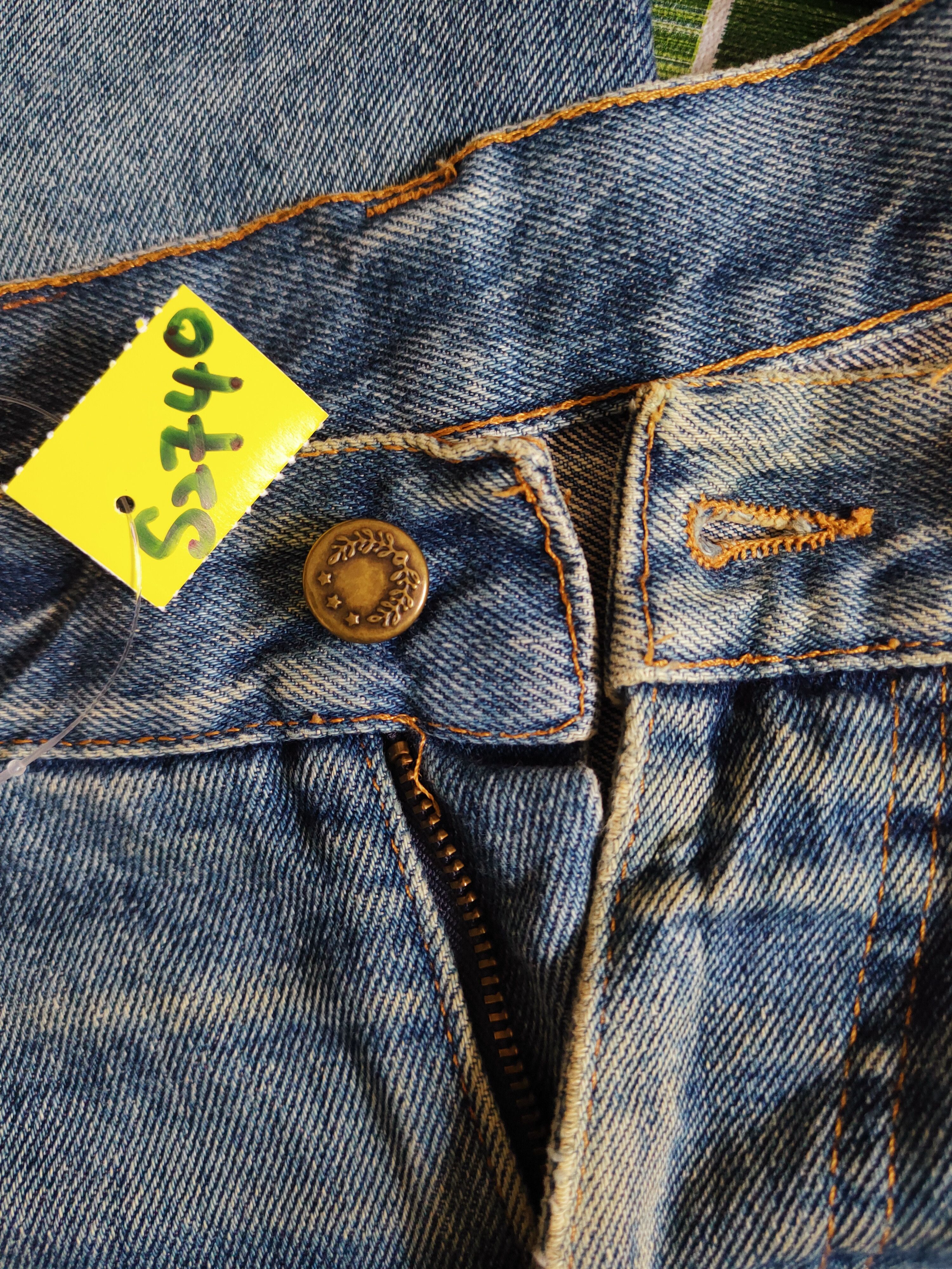 Ermenegildo Zegna D Ermenegildo Zegna Faded Distressed Ripped Jeans #S2740 Size US 33 - 18 Thumbnail