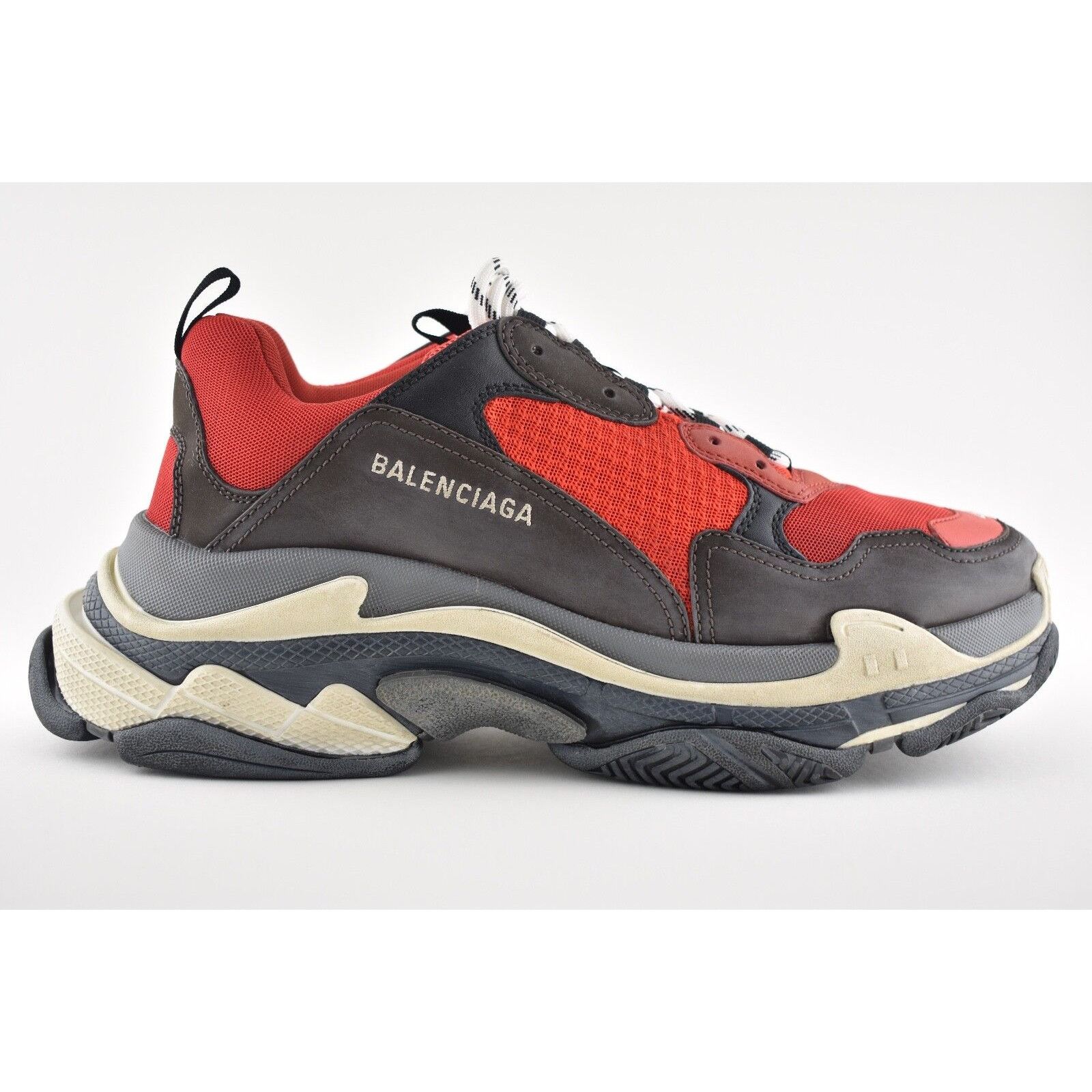 Balenciaga Balenciaga Triple S Black Red Bred Speed Flat Sneaker Size US 6 / EU 39 - 2 Thumbnail