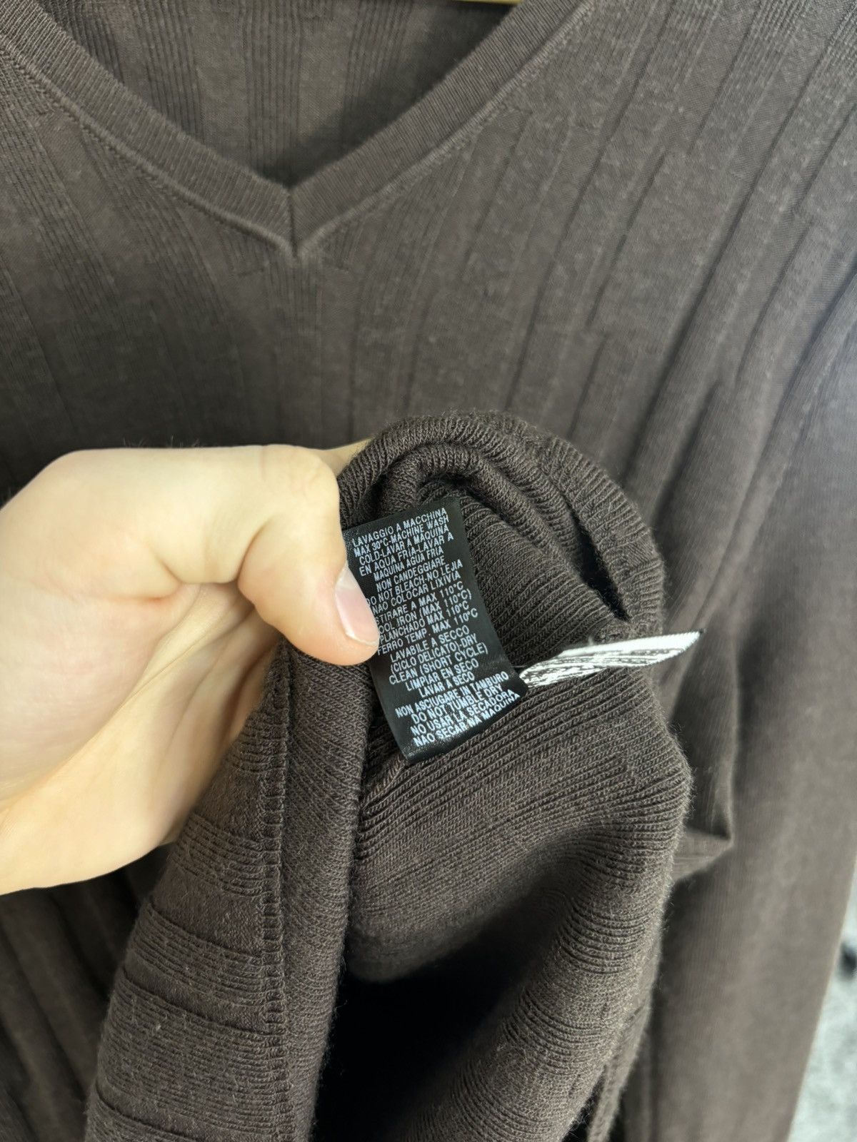 Ermenegildo Zegna × Z Zegna Luxury Z Zegna Knit Sweater Old Money Brown Designer Vintage Size US M / EU 48-50 / 2 - 10 Thumbnail