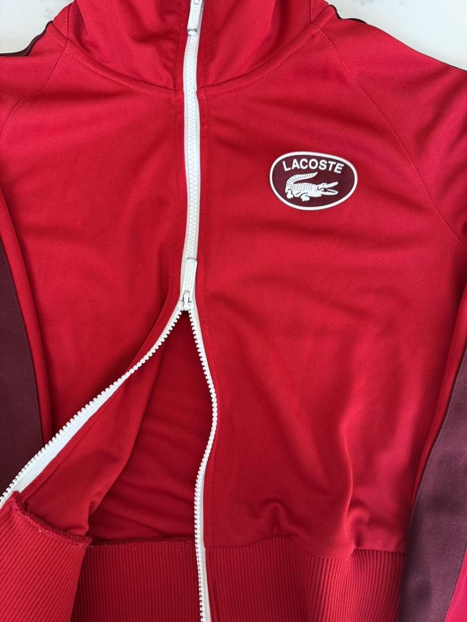Lacoste Rare Lacoste Track Jacket Size S / US 4 / IT 40 - 2 Thumbnail
