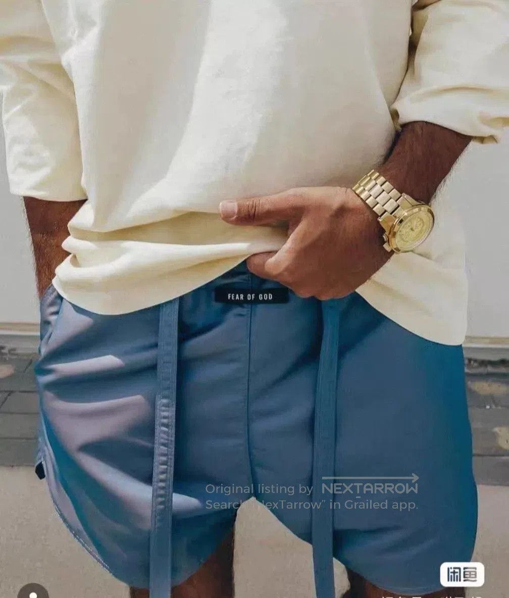 Fear of God fear of god gray shorts with drawstring. Size US 40 / EU 56 - 9 Thumbnail