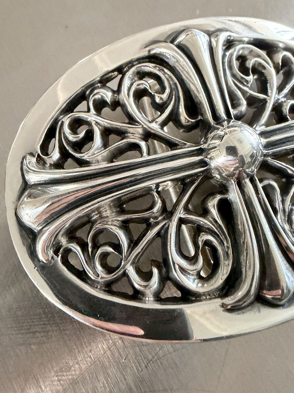 Chrome Hearts Chrome Hearts Oval Belt Buckle Size ONE SIZE - 3 Thumbnail