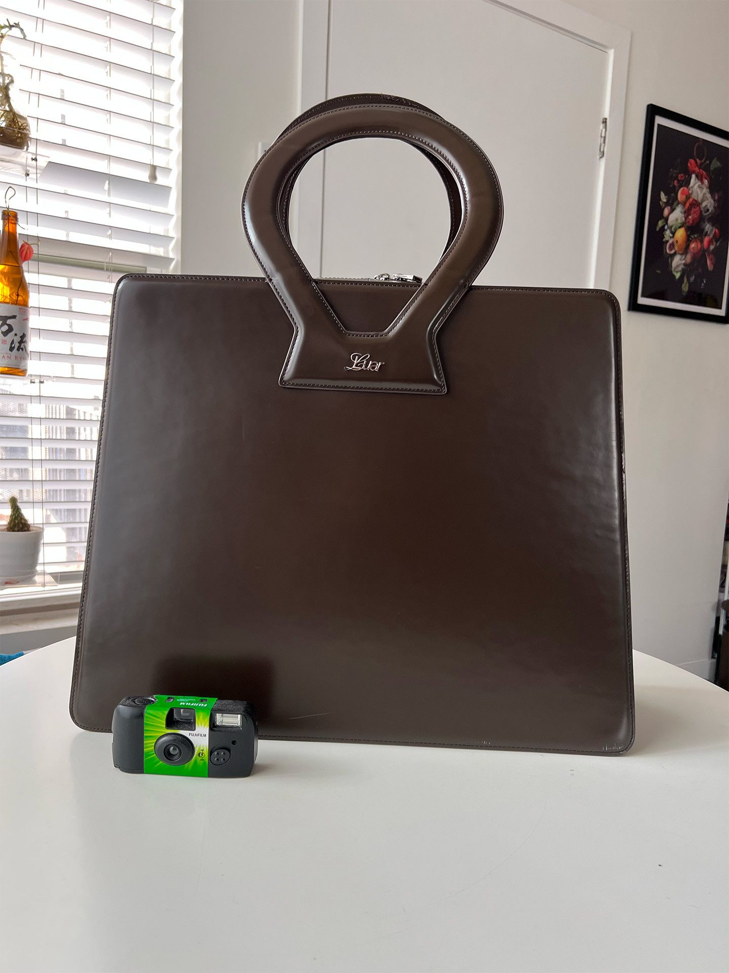 Luar [OVERSIZED] Luar Espresso Ana Weekender Bag Size ONE SIZE - 1 Thumbnail