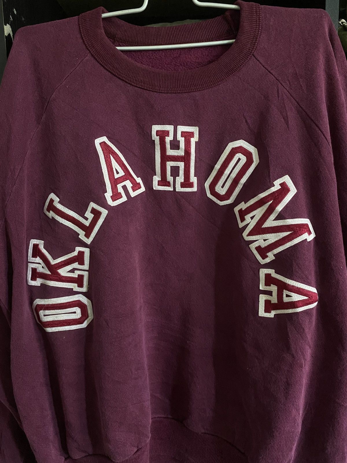 Vintage Vintage 1960s Sweatshirt Oklahoma Size US M / EU 48-50 / 2 - 2 Thumbnail