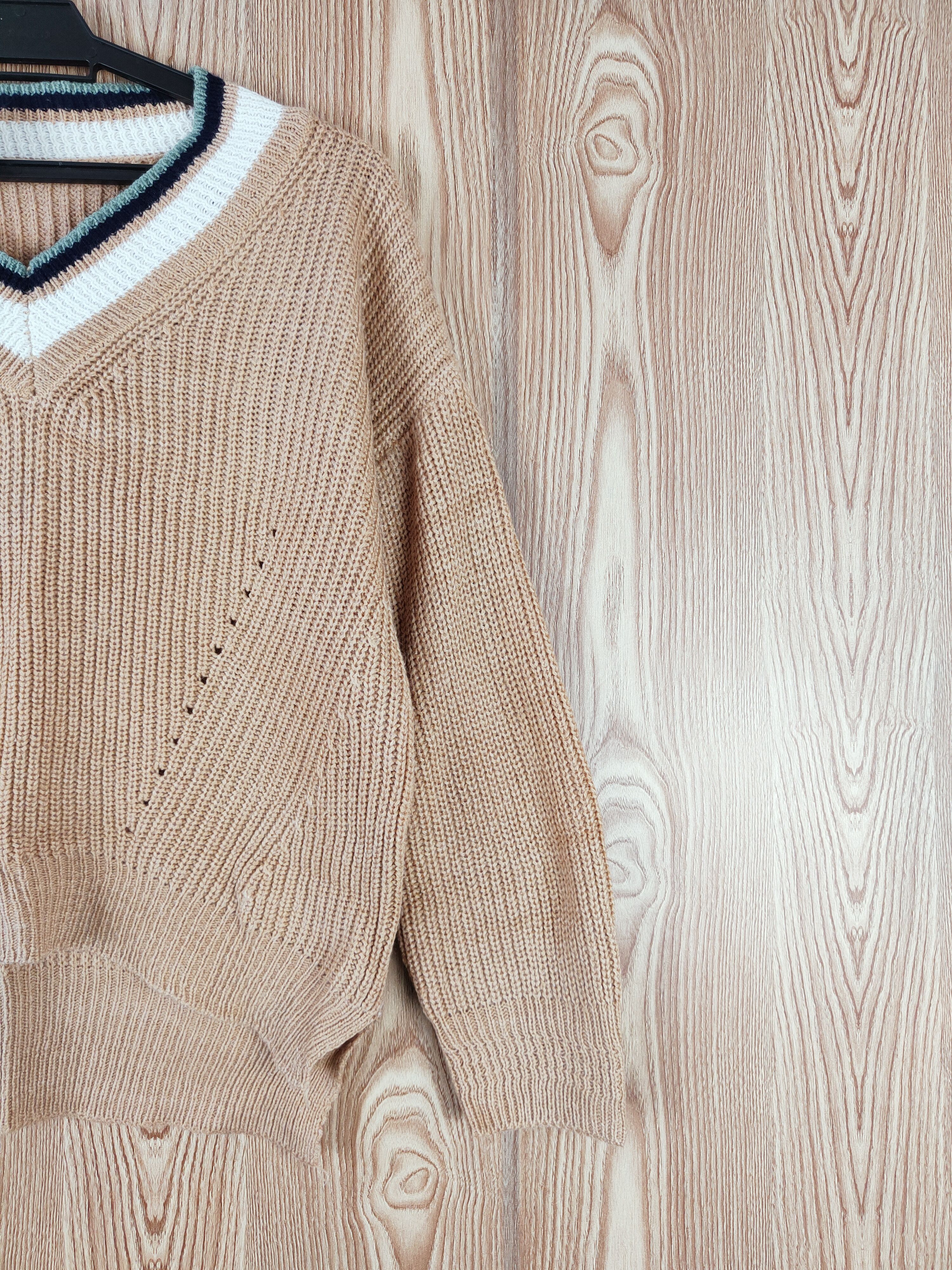 Japanese Brand × Vintage Japanese Brand Brown Knitwear Sweatshirts #W360 Size M / US 6-8 / IT 42-44 - 5 Thumbnail